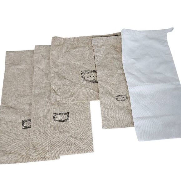 Gucci dustbag 5pcs